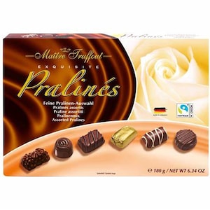 Maitre Truffout Pralines Assorted Chocolates